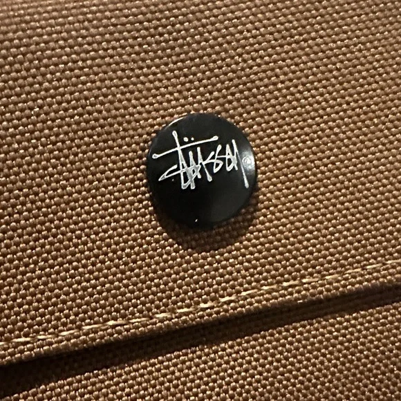 Stussy Brown Plaid Wallet - Picture 5 of 5